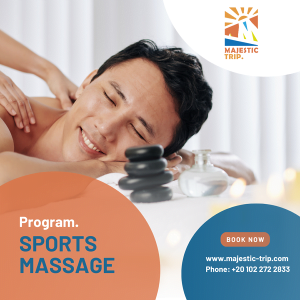 Sports Massage 180 Minutes 1-Sauna 2-Salt Room 3-Jacuzzi 4-Steam Room 5-Full Body Sports Massage (60 Minutes) 6- Drinking (Water & Tea) Including transfer 